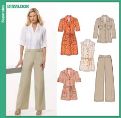 6815 NL LO RISE PATS, BUTTON DRESS TOP SLVS OR NOT PATTERN 10-22